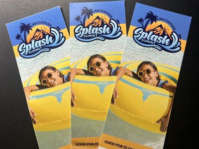 3 Splash Summit (Provo) All Day Passes