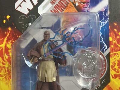 Star Wars Mace Windu 30th Anniversary Figure Coin