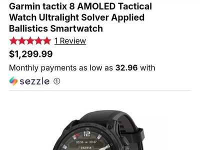 Garmin Tactix 8 Amoled Lowest price anywhere!