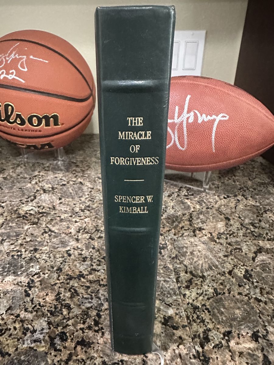 The Miracle of Forgiveness Spencer W Kimball LDS Church Employee Book Gift