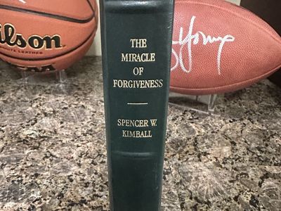 The Miracle of Forgiveness Spencer W Kimball LDS Church Employee Book Gift