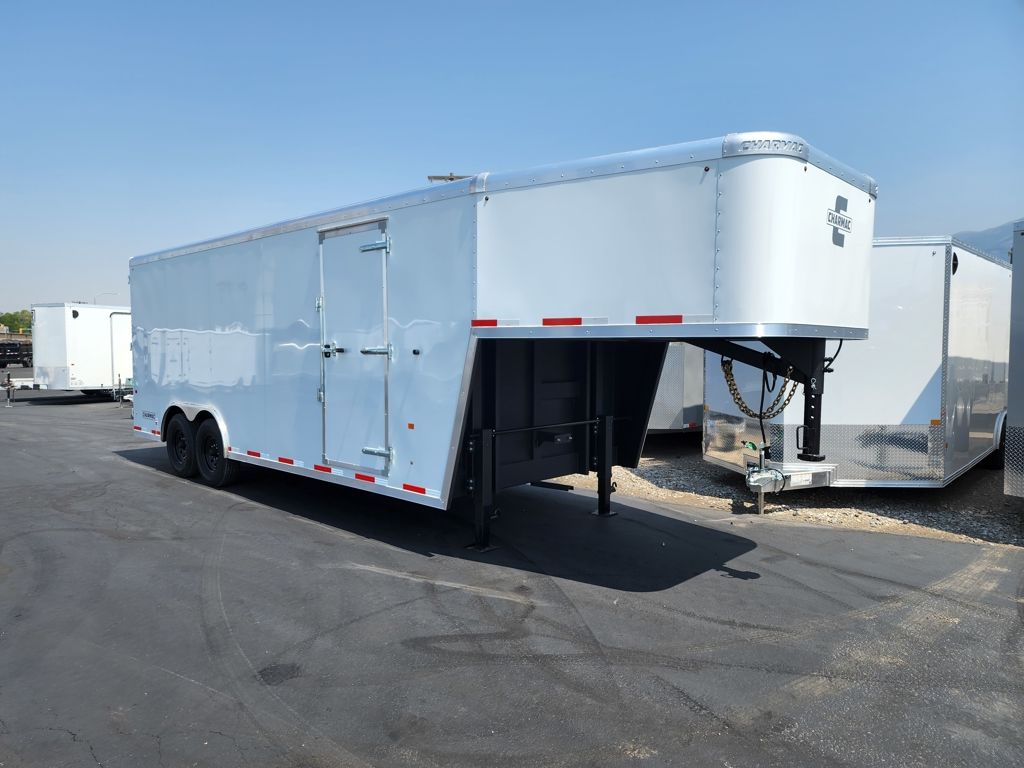 2027 Charmac Trailers 8.5X20 (Gen 3) Gooseneck 12K with Double Doors Enclosed Cargo Trailer