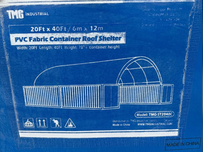 Connex Canopy Shipping Container