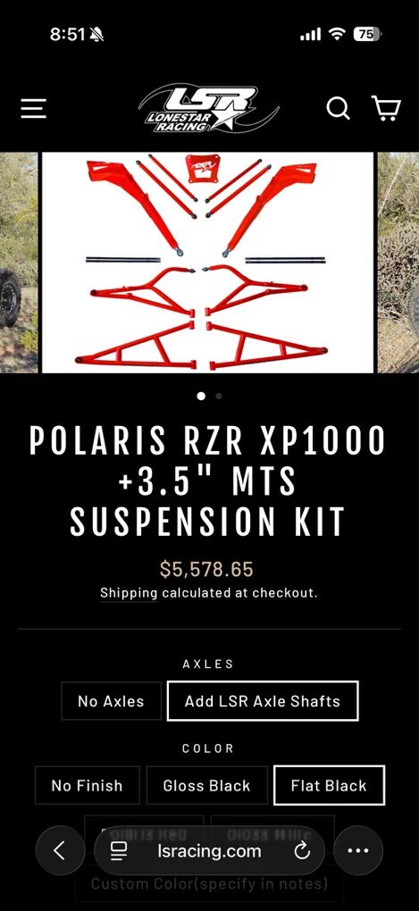 XP/XPT LSR Long Travel Kit 3.5