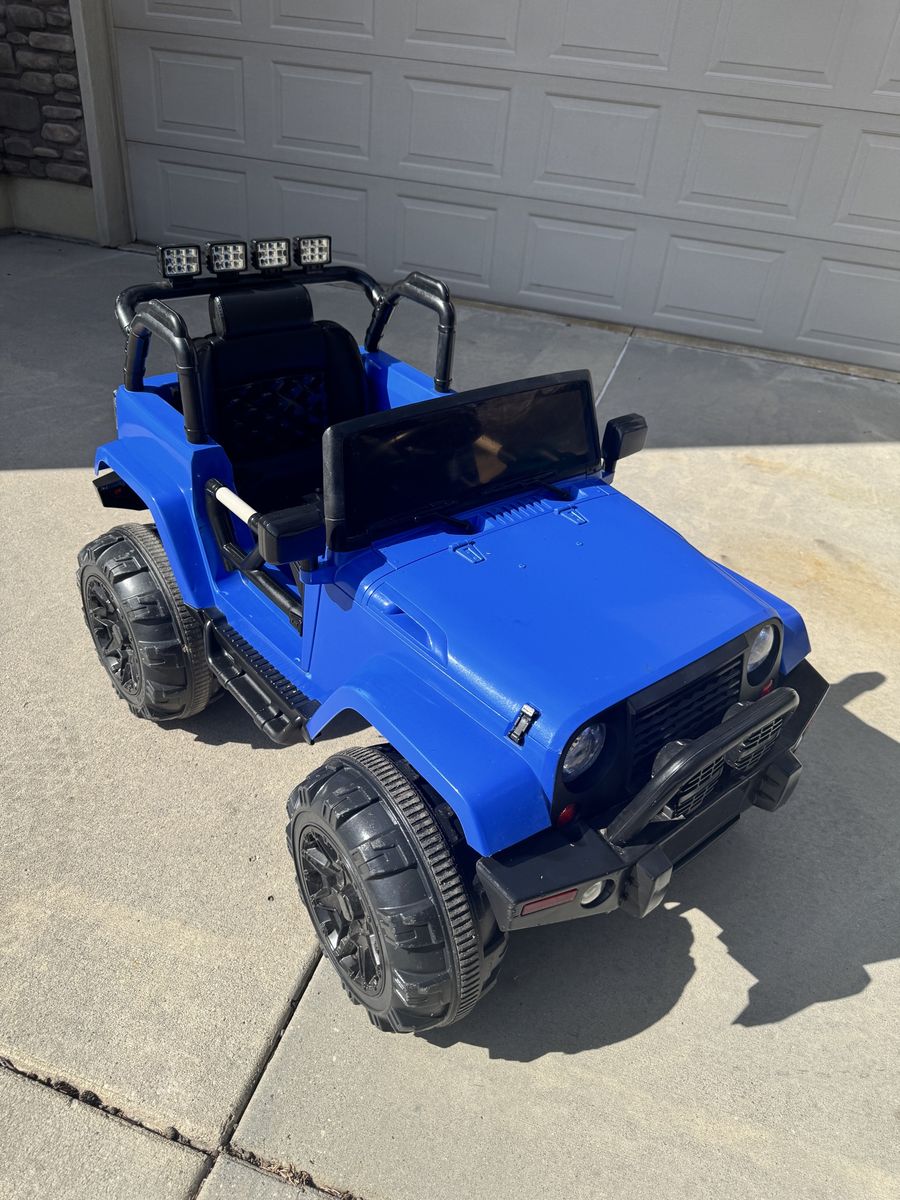 Child’s ride on electric Jeep with Parent Remote