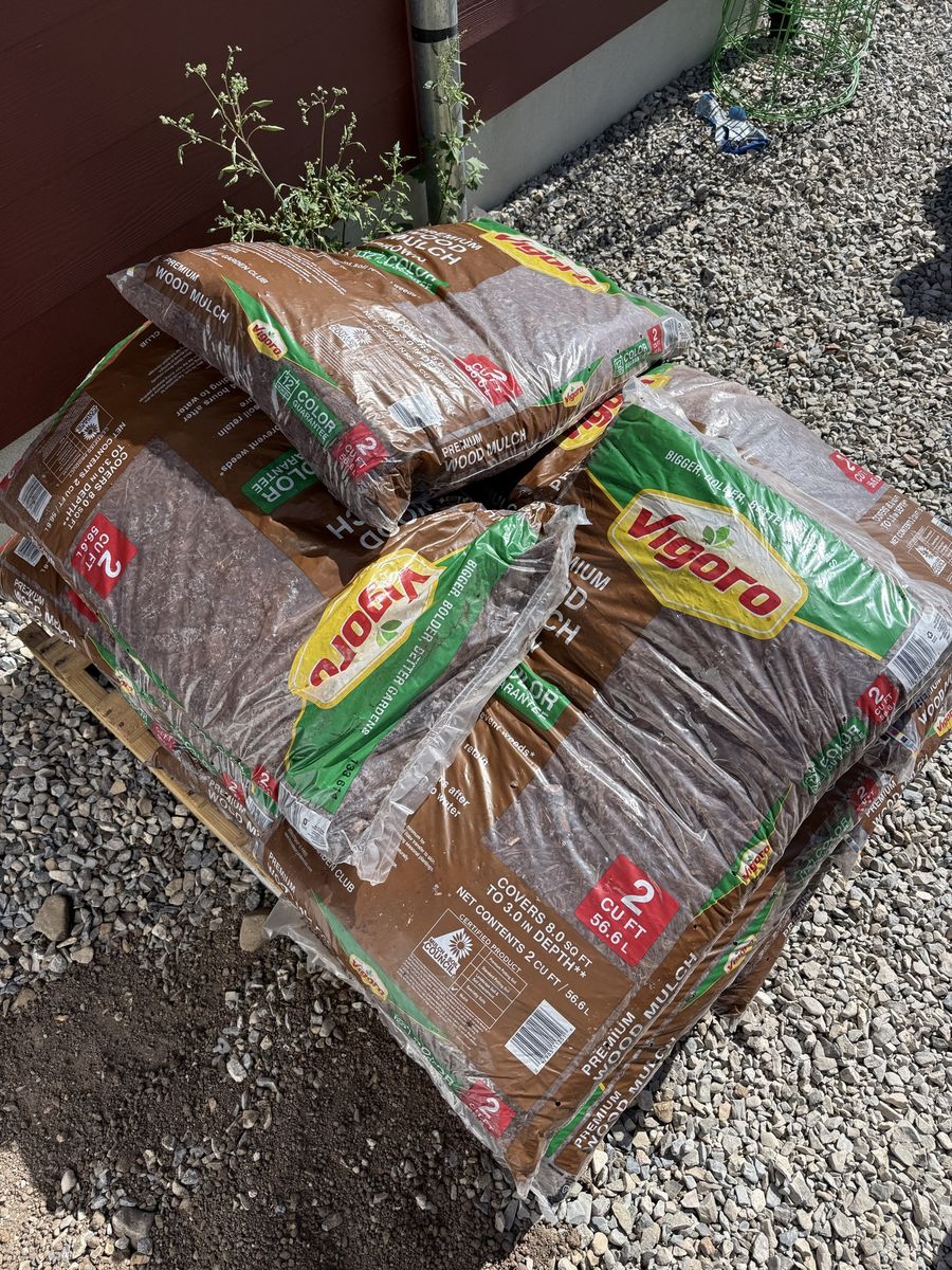 Brown mulch - Vigoro
