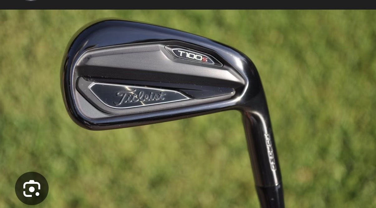 MINT Titleist T100s Limited Edition Irons 5-48° Project X LZ 6.0 Shafts Black Golf Pride Grips