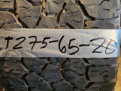275/65r20 goodyear wrangler trailruner at