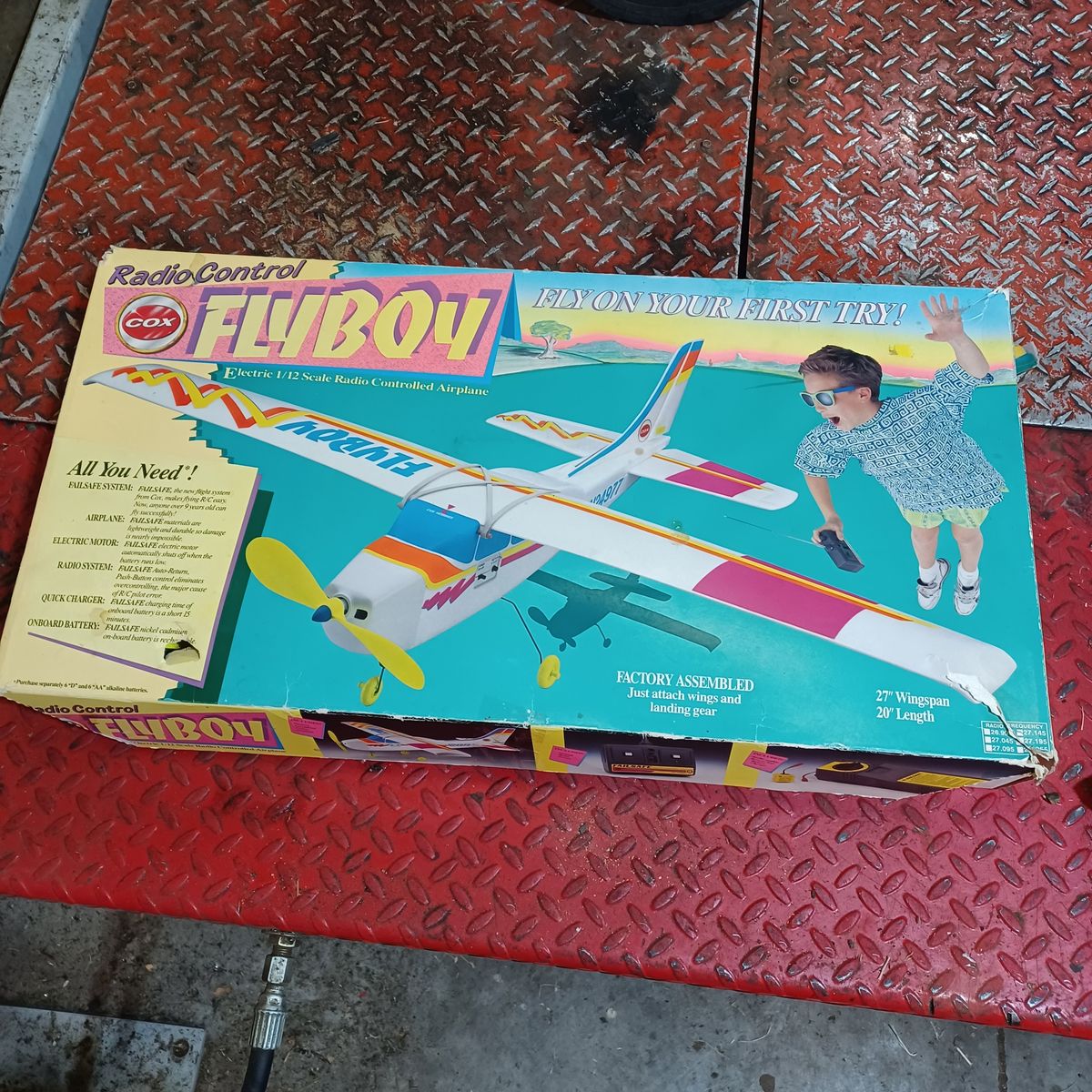 Cox electric airplane