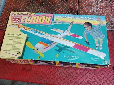 Cox electric airplane