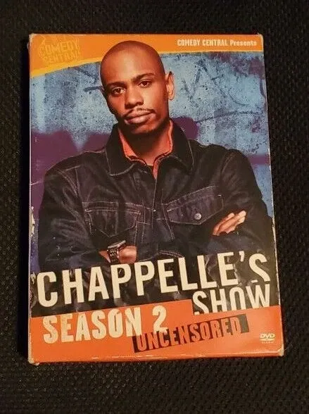 Chapelle’s Show Season 2 Uncensored 3 Disc DVD 1-3 Set Dave Chappelle Comedy