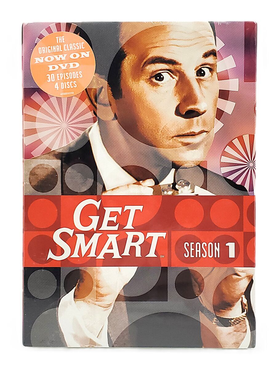 “Get Smart” Season 1 (1965) – 4-Disc DVD Set (Don Adams) – NEW