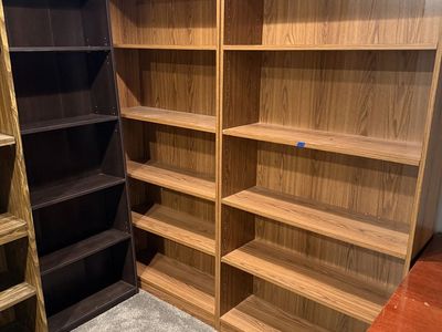 Wooden Bookcases - Assorted Sizes & Styles - Perfect for Home or Office Storage