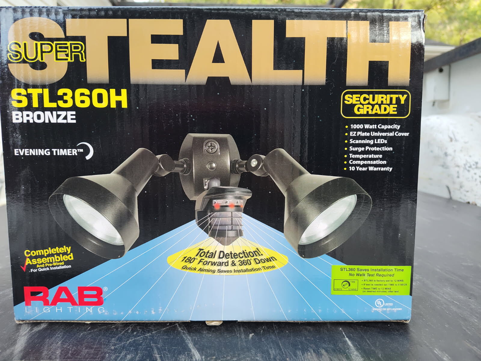 STEALTH Security Light