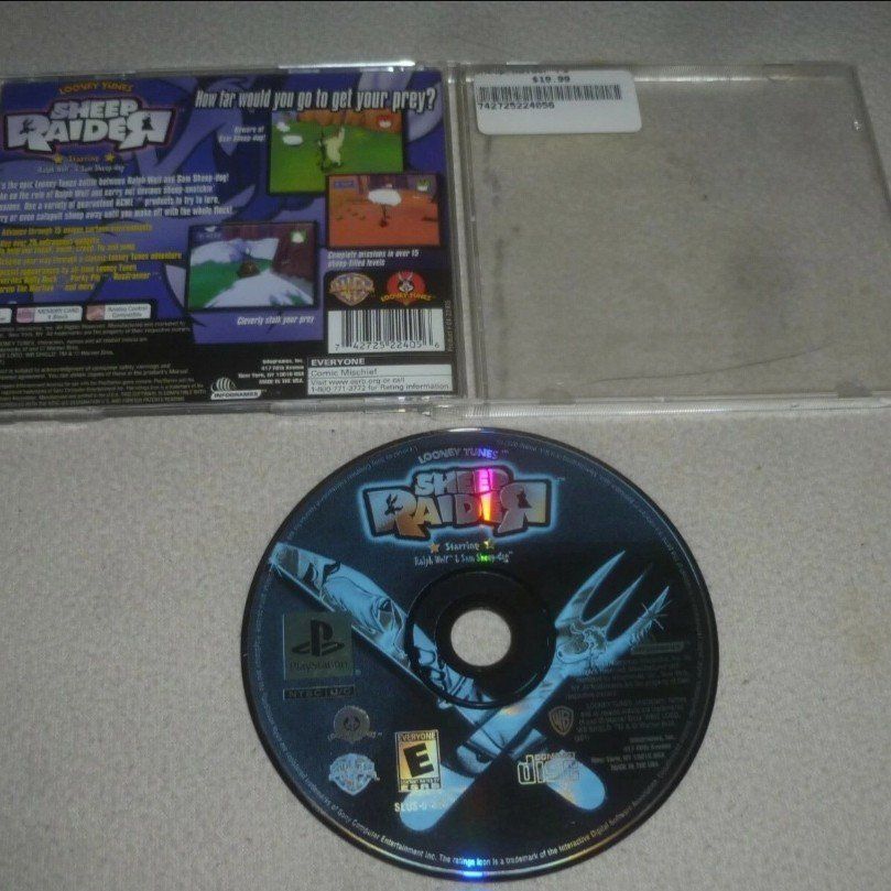 Looney tunes sheep raider ps1