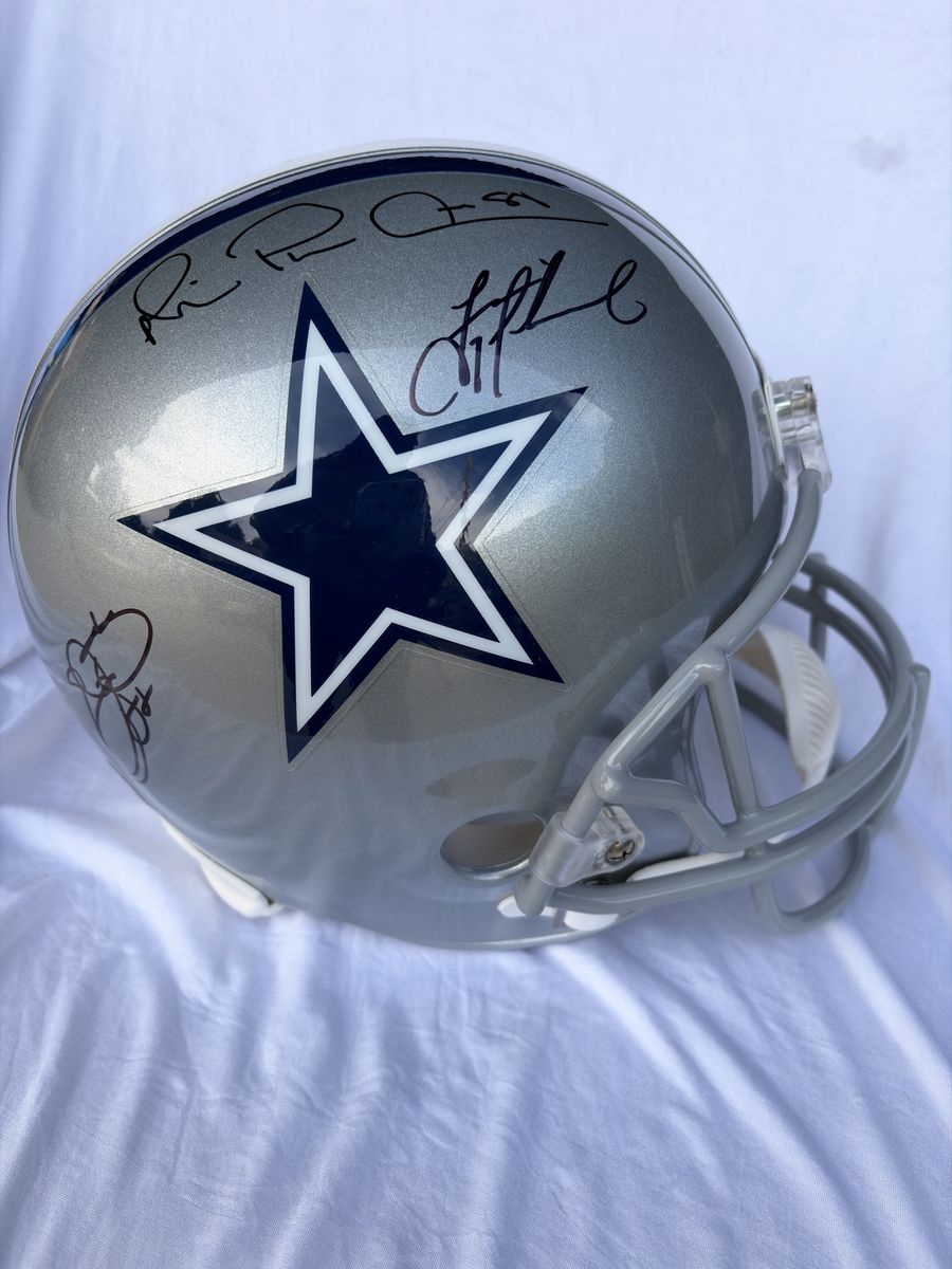 Dallas Cowboys Autographed Replica Helmet – COA Included