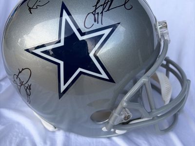 Dallas Cowboys Autographed Replica Helmet – COA Included