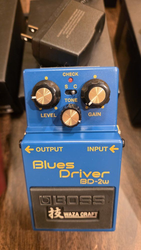 Boss BD-2w Blues Driver Waza Craft Overdrive Pedal