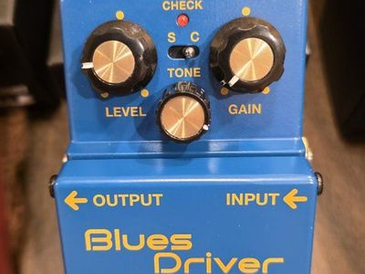 Boss BD-2w Blues Driver Waza Craft Overdrive Pedal