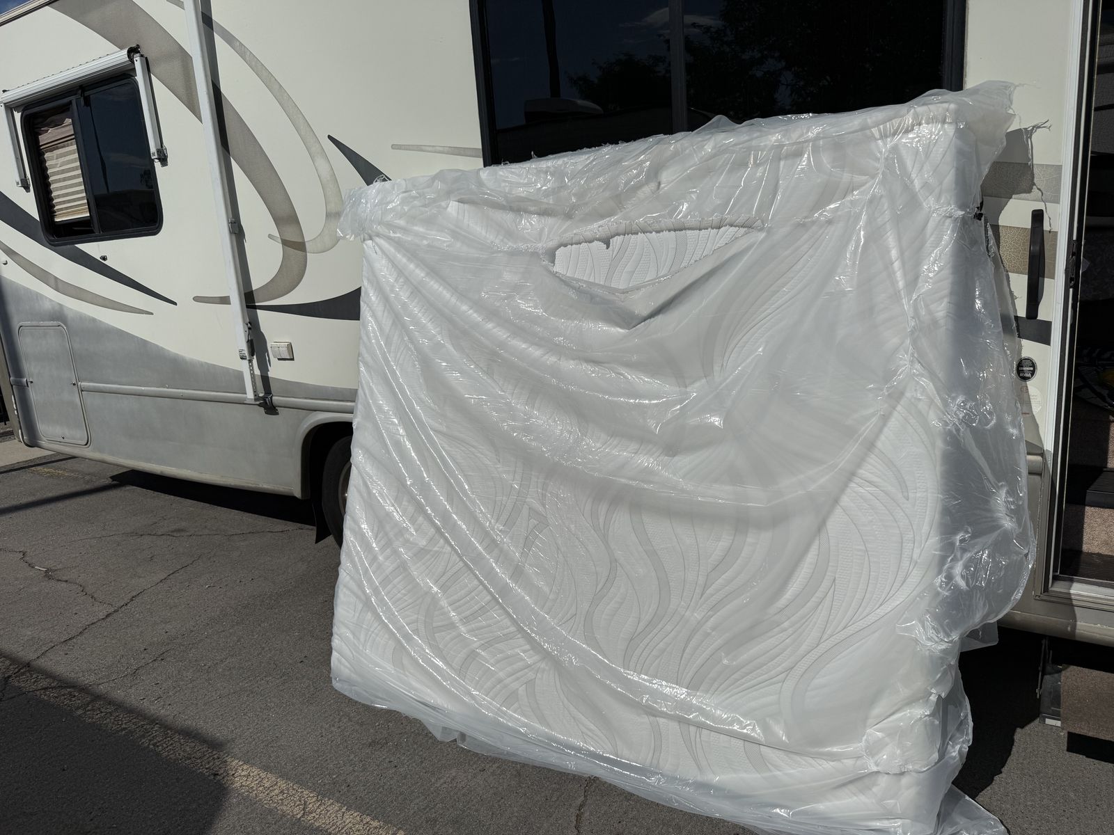 Brand new king mattress 78x73 inches