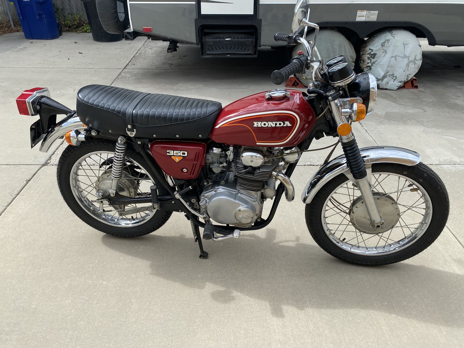 1972 Honda CL350 (Scrambler)
