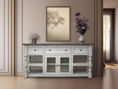 BRAND NEW! Solid wood beautiful TV stand or console