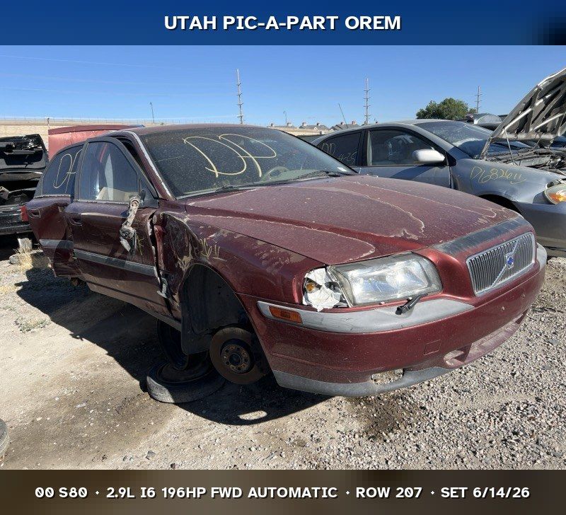 2000 Volvo S80 Parts - UTPAP Orem