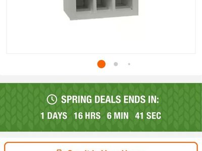 Hampton Bay 18x30 Kitchen Shelving