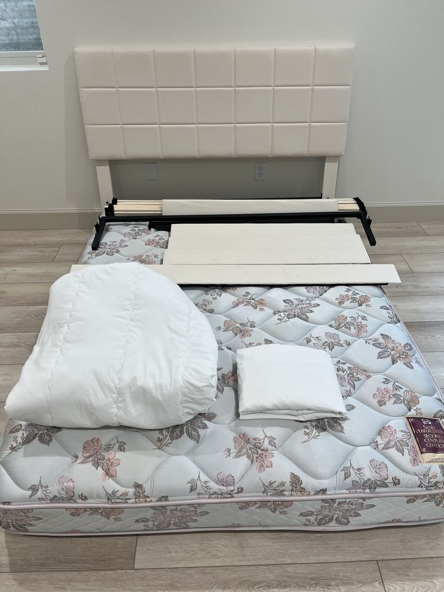 Queen Bed Setup