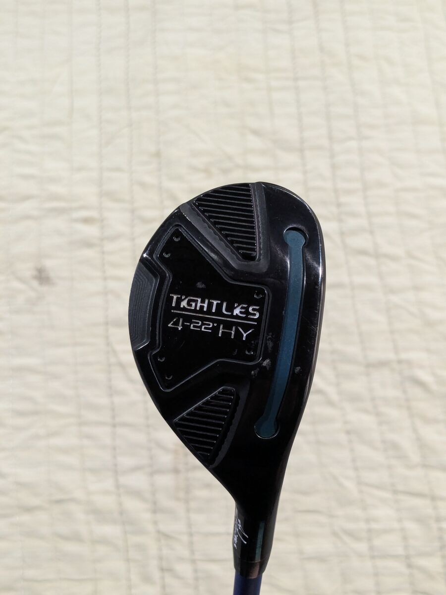 4 Hybrid Club with Adams Tight Lies 22 degree head with Mitsubushi Rayon Kurokage 65 4Y R flex Shaft