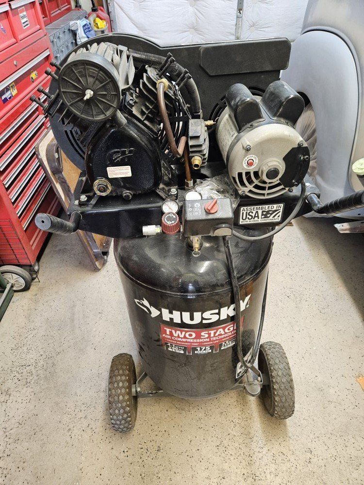 husky air compressor 30 gal