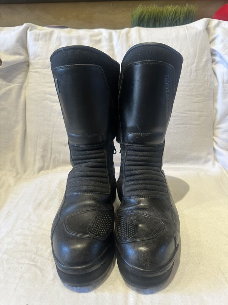 Bmw Motorrad Men’s 9.5 Black Leather Road Boots