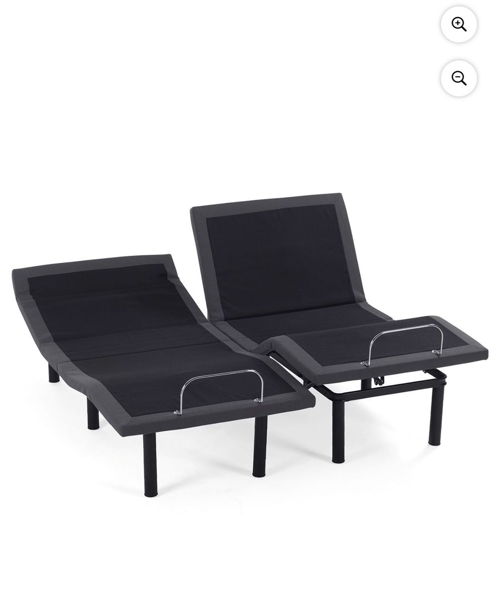 2 Twin XL Member's Mark Premier Adjustable Base with Pillow Tilt and Massage (retail $1200)