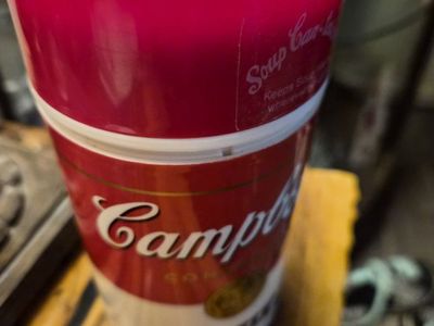 Vintage Campbell's Soup Can-tainer Thermos - Red & White, Collectible Food Container