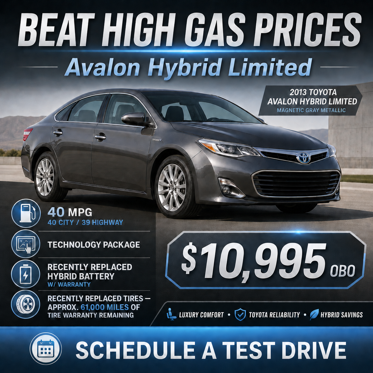 2013 Toyota Avalon Hybrid Limited