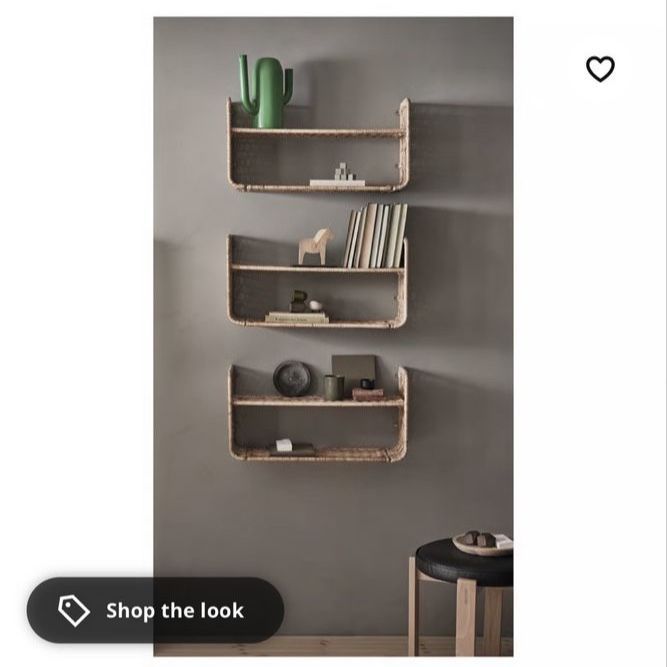 Rattan Wall Shelves