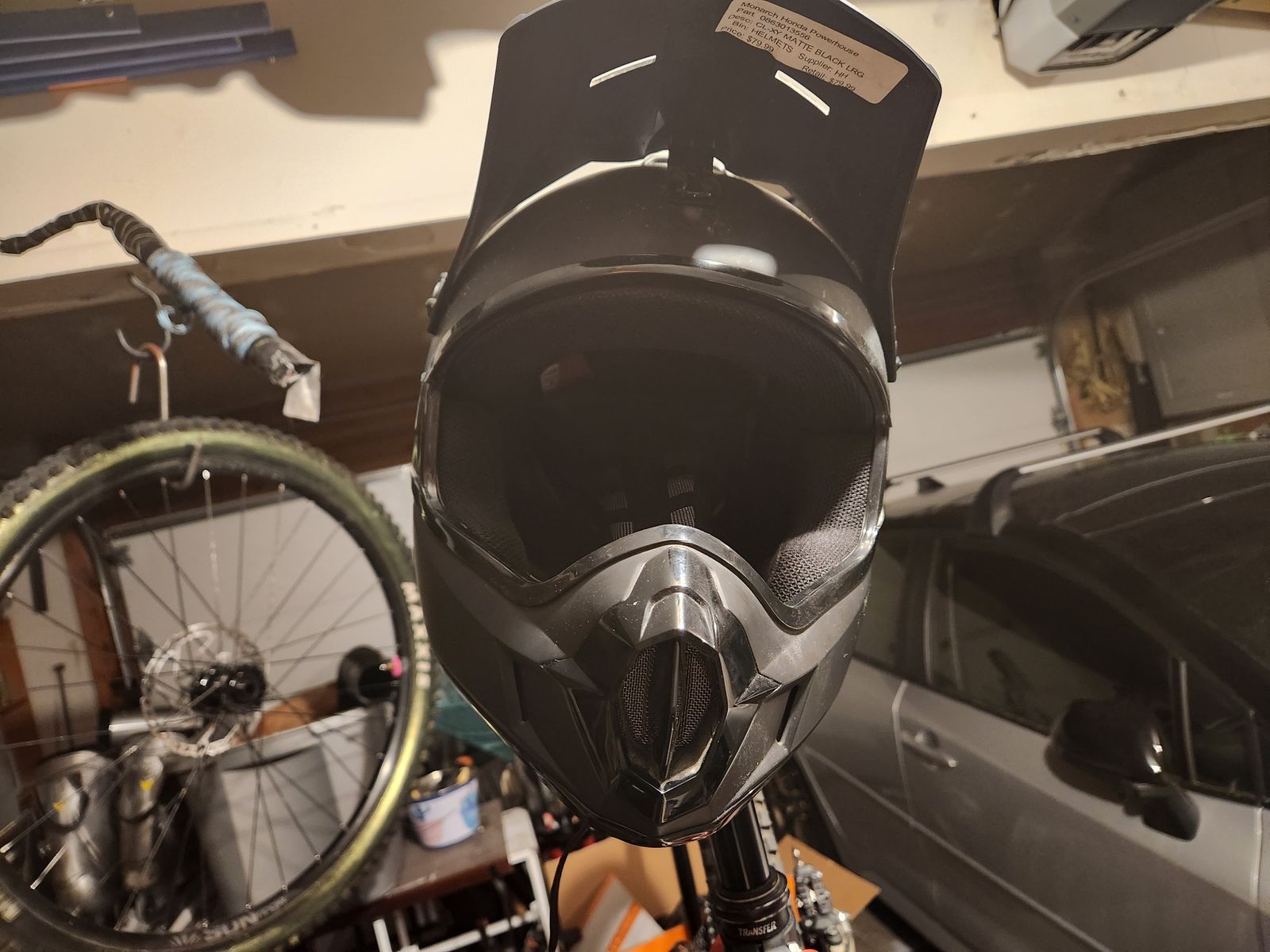 Scott Black Full Face Helmet & Goggles - Youth/large Size