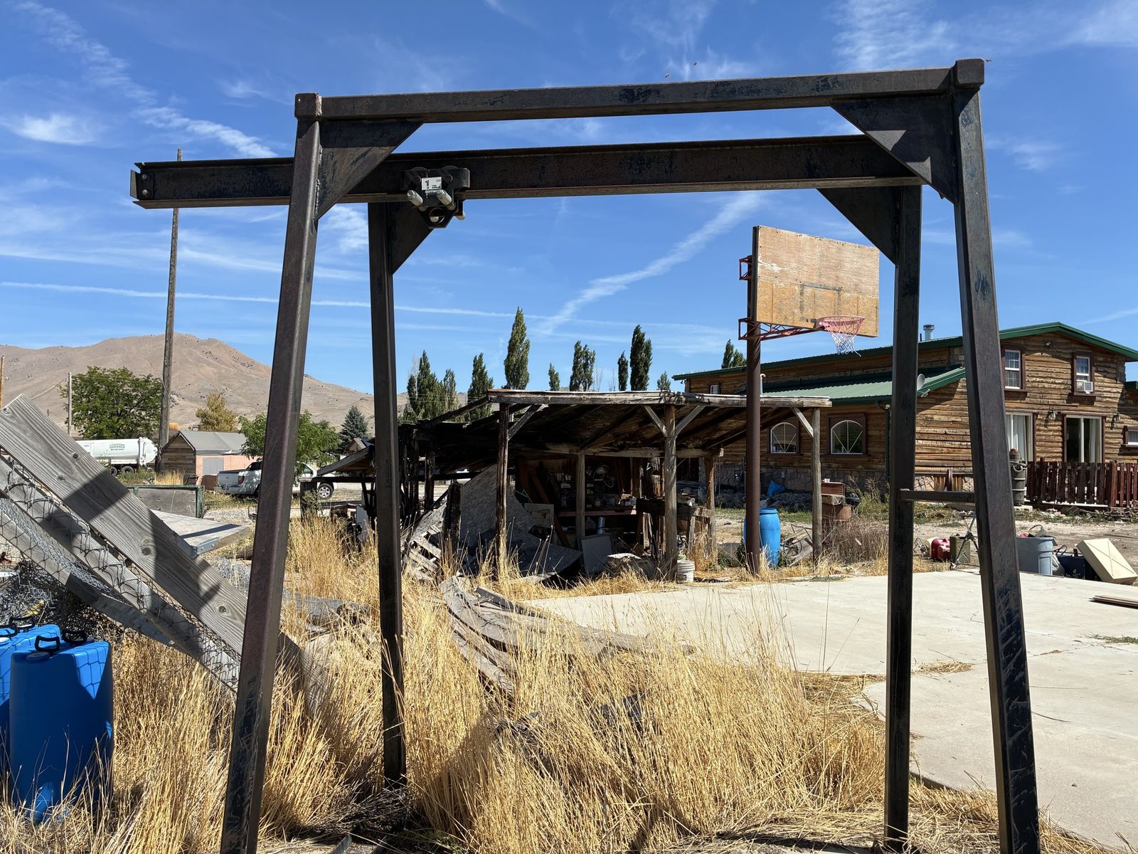 Engine hoist/big game hanger 
