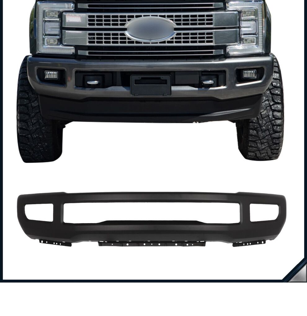 F-250 F-350 Black Front Bumper