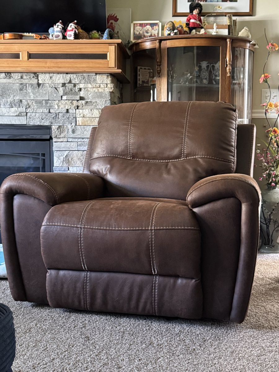 Power rocker recliner