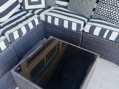 Outdoor patio sofa sectional