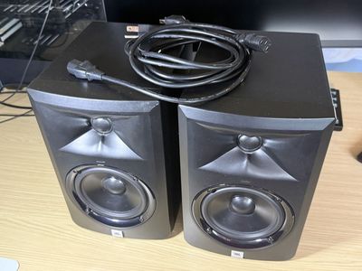 JBL LSR-305 studio monitors (pair)
