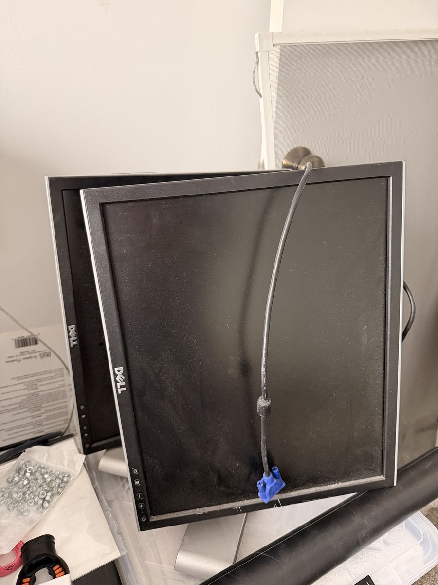 2 Dell Computer monitors