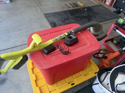 Ryobi Cordless String Trimmer with Battery and Charger - Used