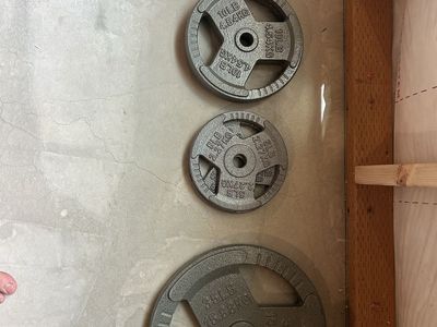Weight Plates - 2.5LB, 5LB, 10LB, 35LB