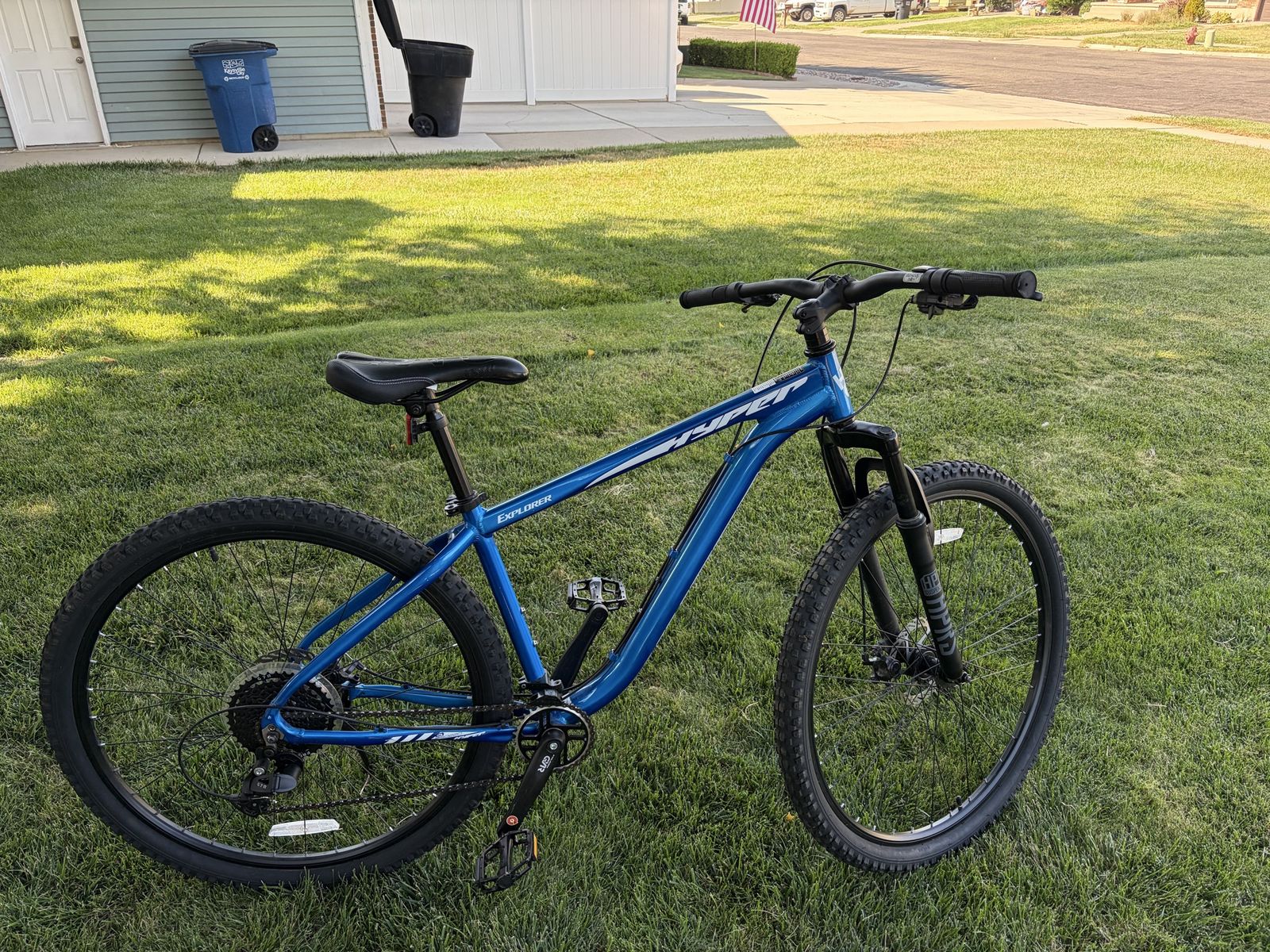 Hyper Bicycles 29" Men's Mountain Bike, Hard Tail, Adult Ages 14+, Blue