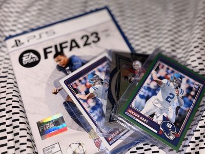 FIFA 23 (PS5) with Jaxon Dart Rookie Cards - Sports Video Game Bundle