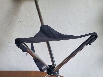 Foldable Cane Easy To Carry Seat Portable Stool