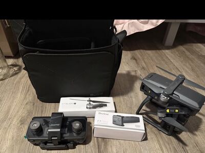 Drone with 3 batteries