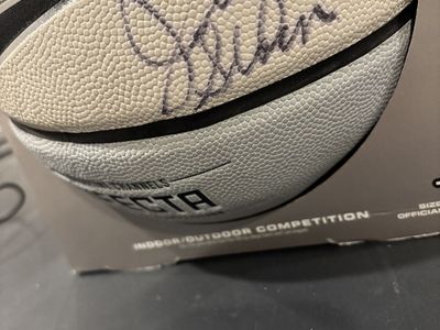 Jerry Sloan Signed Basketball